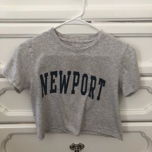 BRANDY MELVILLE NEWPORT CROP TOP